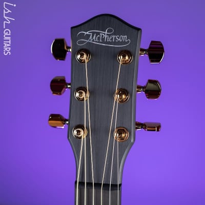 McPherson Touring Carbon Fiber Acoustic-Electric Guitar Honeycomb Top Gold Hardware image 5