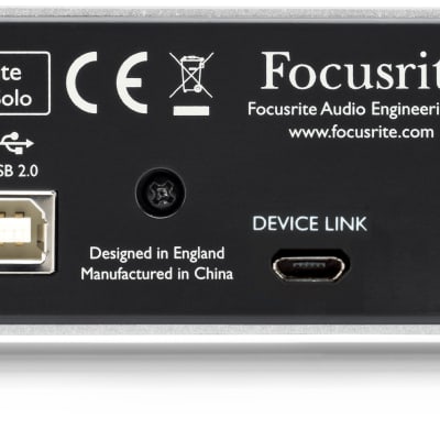 Focusrite iTrack Solo Lightning USB / iPad Audio Recording Interface image 3