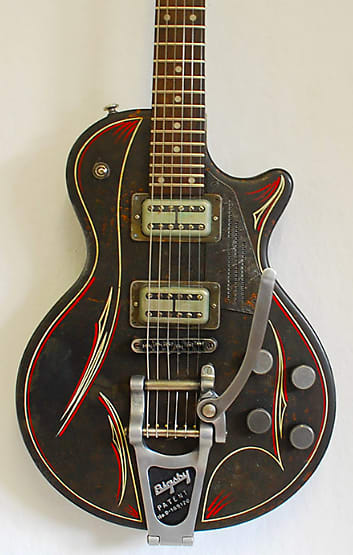 Trussart Steeldeville Bigsby Rust-O-Matic Pinstripe image 1