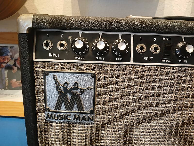 Music Man HD-130 Reverb 2-Channel 130-Watt Guitar Amp Head 1974 - 1979 |  Reverb