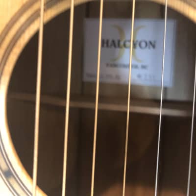 Halcyon 00-14 Black Hearted Sassafras Acoustic Guitar image 11