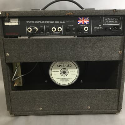 Vintage Session Steward SG 2100 Stereo Combo Amplifier and Speaker Gray image 8
