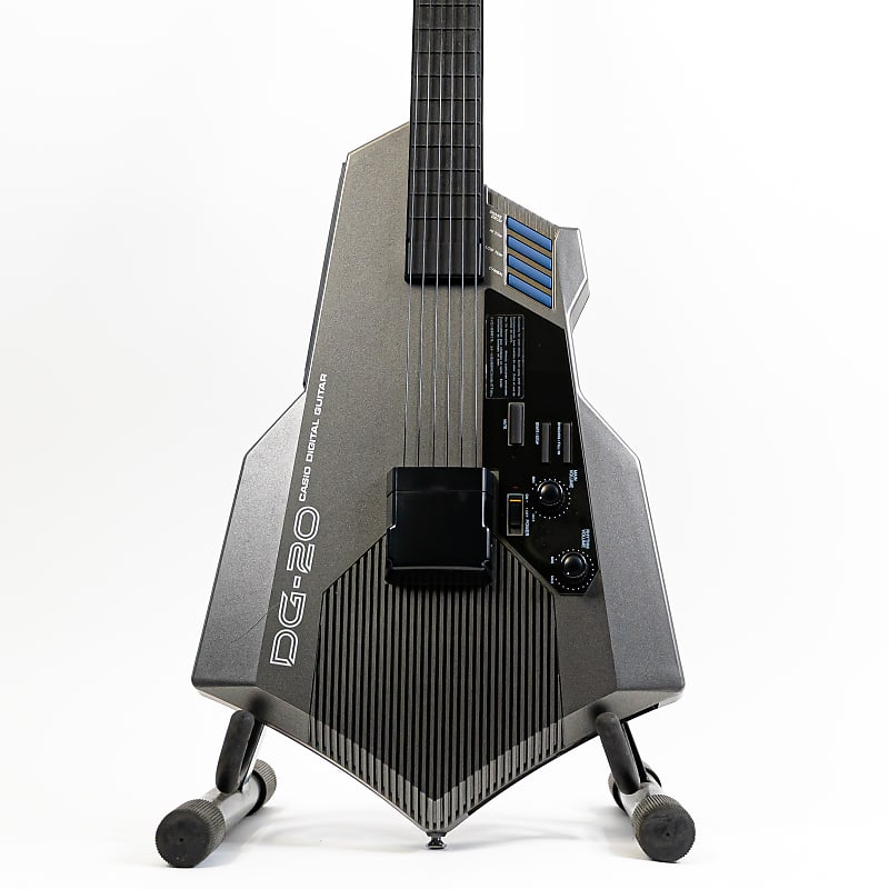 1980s Casio DG-20 Digital MIDI Guitar Synthesizer w/ Power