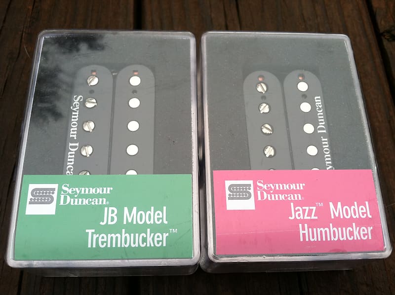 Seymour Duncan TB-4 JB Bridge Trembucker & SH-2 Jazz Neck Humbucker Pickup Set image 1