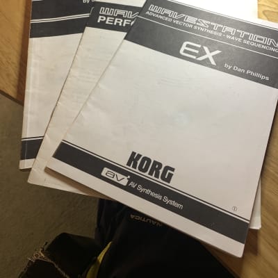 KORG Wavestation - 'Reference Guide', 'EX' and 'Performance Notes'