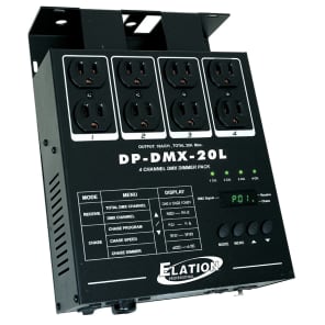 American DJ DP-DMX20-L 4-Channel DMX Dimmer Pack