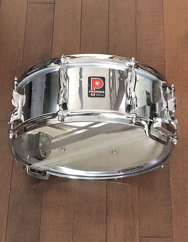 Vintage Premier 2000 Snare Drum 5.5x14 COA All Original Reverb