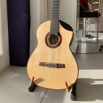 Hanika 60PF Cocobolo Spruce ClassicCut 2015 | German Masterbuilt Classical Guitar LR Baggs Anthem image 5