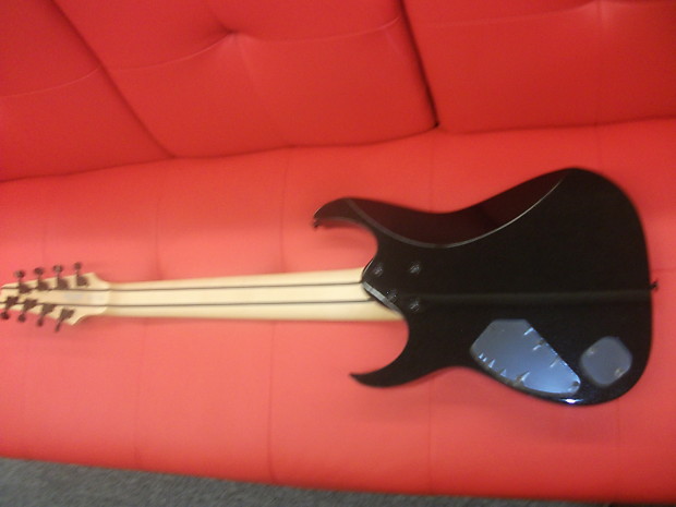 IBANEZ PRESTIGE RG2228GK 8 STRING GALAXY BLACK W/CASE | Reverb