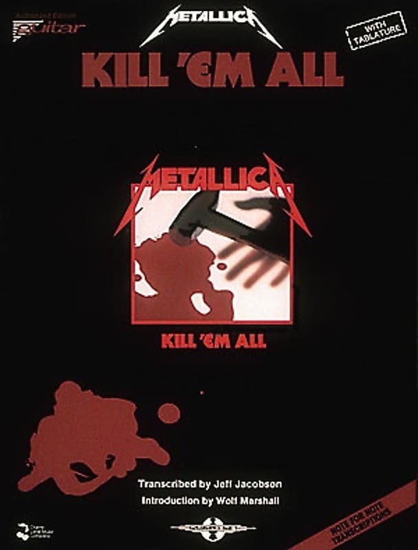 metallica kill em all tab book pdf