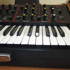 Estradin Altair - 231 soviet analog synthesizer 1986 black image 8