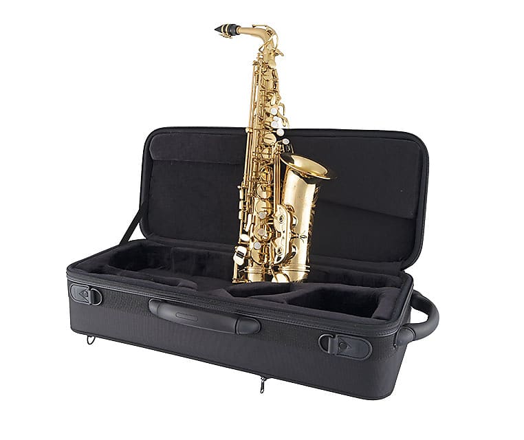 Selmer SAS411 Step-Up Alto Saxophone Outfit-Lacquer