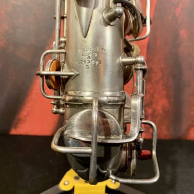 Conn 1928 New Wonder II Silver Plated Alto Saxophone (Carle Place, NY)  (TOP PICK) image 9