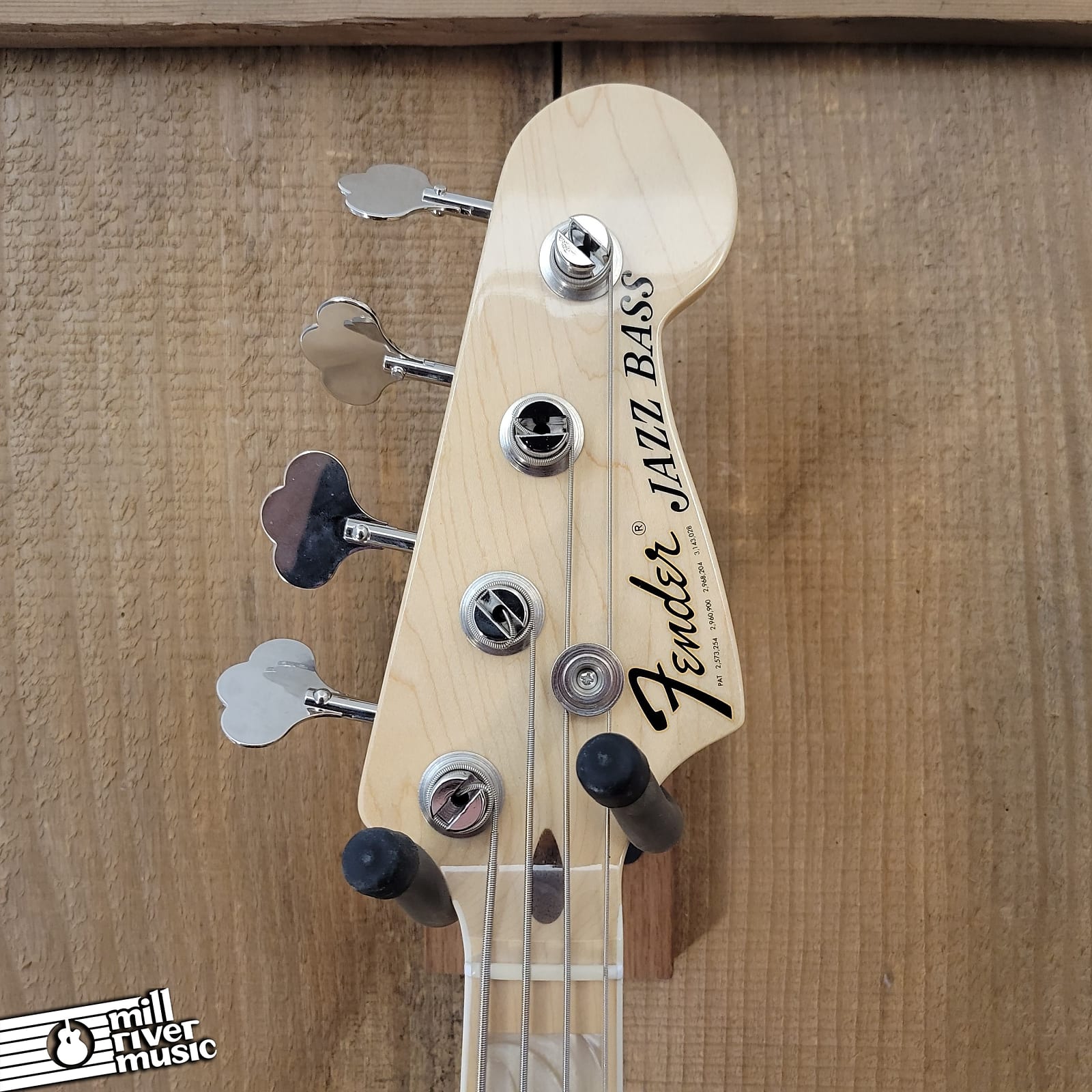 Fender USA Geddy Lee Jazz Bass Black 2023 w/ HSC Used