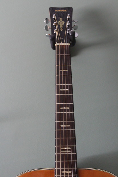 Kasuga F-100 Vintage Acoustic Guitar | Reverb