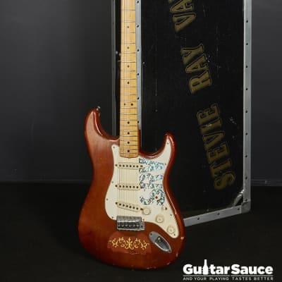 Fender Masterbuilt Dennis Galuskza SRV Lenny Tribute Stevie Ray Vaughan Stratocaster Rare 2004 (Cod.1066) image 19