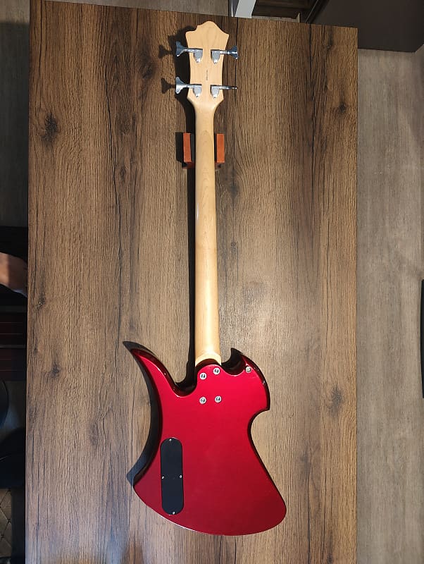 B.C. Rich Mockingbird 360 JE Bass 2000 - Red metallic | Reverb