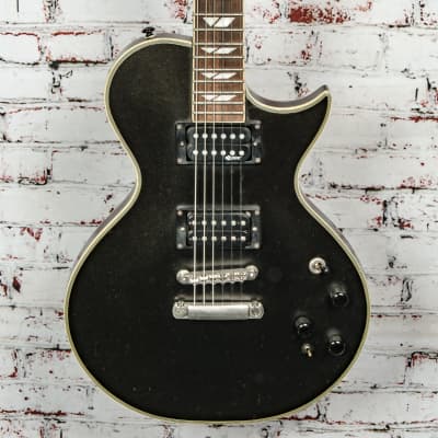 Fernandes - Monterey Elite - HH Solid Body Single-Cut Electric Guitar, Blk Metallic, w/ HSC - x1328 - USED for sale
