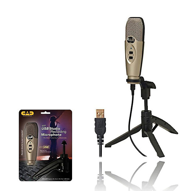 CAD U37 USB Condenser Microphone image 1