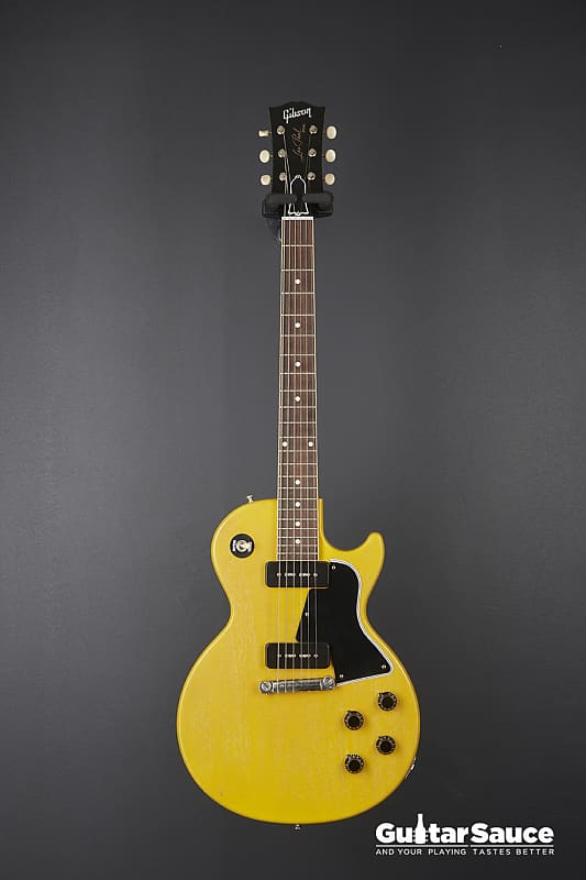 Gibson Custom Murphy Lab 1957 Les Paul Special Single Cut Reissue Ultra  Light Aged Bright Tv Yellow Nickel Hardware Ex-Demo (Cod.1369NG)