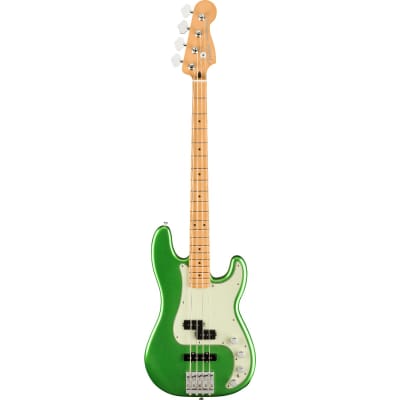 Fender Player Plus Precision Bass®, Maple Fingerboard, Cosmic Jade for sale