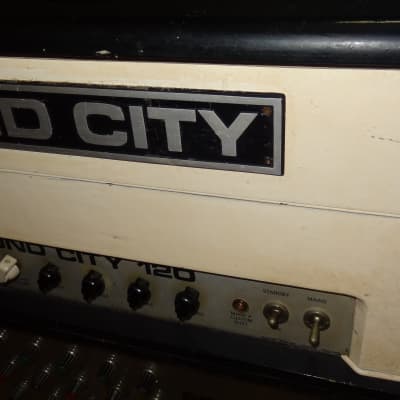 Sound City B120 Vintage amp head with original Partridge transformers image 2