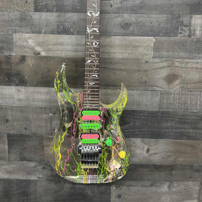 Ibanez JEM anniversary 2007 Clear Lights UP image 2