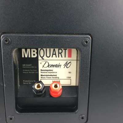 MB Quart Domain 40 Vintage Speakers image 9