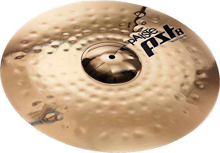 Paiste PST 8 Series 17 Inch Reflector Rock Crash Cymbal with Washy Stick Sound (1802817) image 1