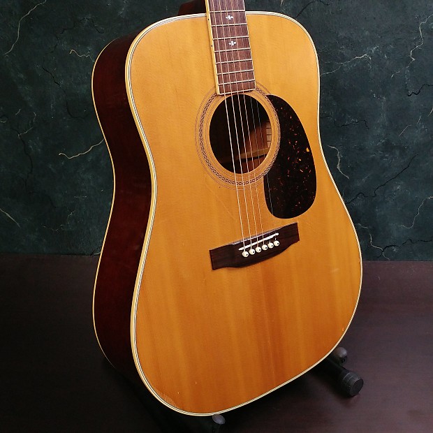 VINTAGE Alvarez 5022 1981 Natural Low Low Action Electric Reverb