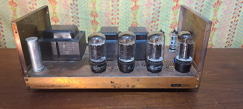 Fully Restored Harman Kardon HK250 Stereo 25WPC All Tube Power Amp