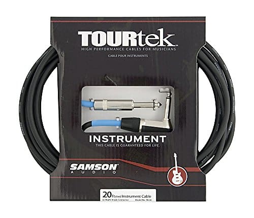 Samson Tourtek TI20 20 Feet Instrument Cable image 1