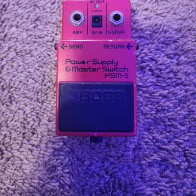 Reverb.com listing, price, conditions, and images for boss-psm-5-power-supply-master-switch