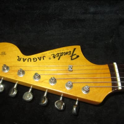~1994 Fender Jaguar Sunburst Made in Japan with Nice Fender Hardshell Case image 8