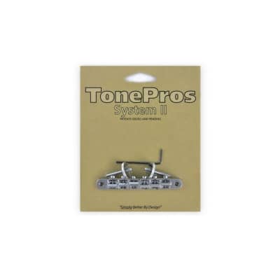 TONEPROS ABR-1 REPLACEMENT TUNE-O-MATIC CHROME image 4