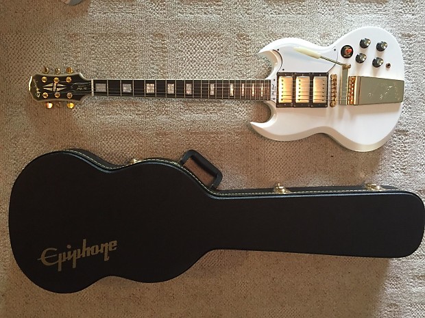 2006 Epiphone SG G 400 Custom 3 pickups with Maestro Vibrato 1961 reissue