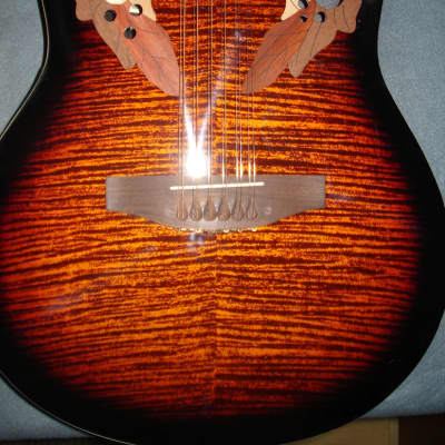 Cozart 12 String Acoustic/Electric - Flame Maple - 2022 image 1