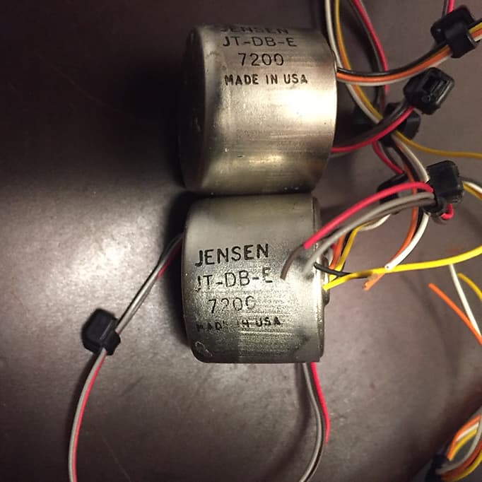 Jensen Transformers for DI JTDBE 7200 Pair! Reverb