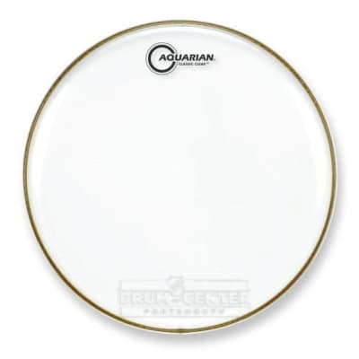 Aquarian Classic Clear Drum Head 10" image 2