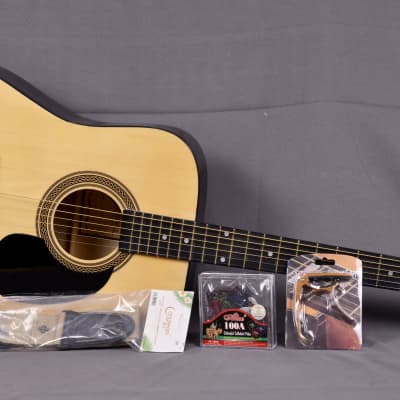 Martin Smith W-101-N-PK Acoustic Guitar Natural | Reverb