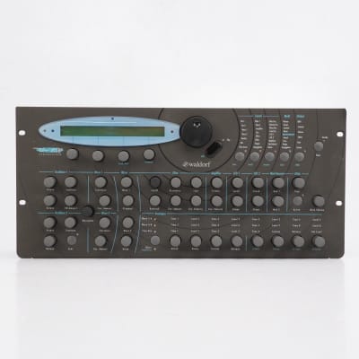 Waldorf Microwave XT Wavetable Digital Synthesizer Rack Module Shadow #54826
