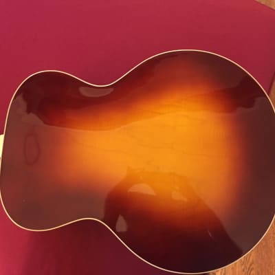 Guild GF30 SB Sunburst acoustic guitar 90's Westerly RI Archback Spuce / Maple image 8