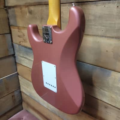 Fender Limited Edition Custom Shop 64 Journeyman Relic Stratocaster - Aged Burgandy Mist w/ Hard Case image 15