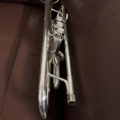 Getzen Eterna 700S Bb Trumpet SN P-13689 (Silver plated) image 17
