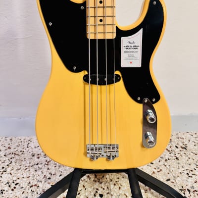 Fender MIJ Traditional '50s Precision Bass 2018 - Butterscotch Blonde image 1