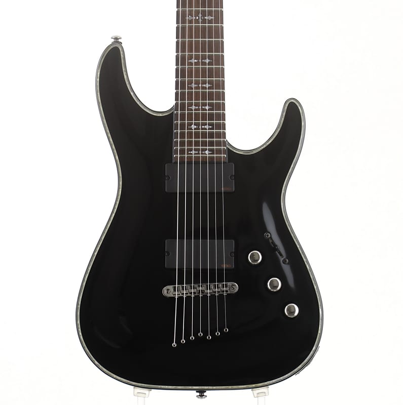 SCHECTER Diamond Series AD-C-7-HR HELLRAISER BLK [SN 090701233] (07/03)