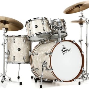 Gretsch Drums Renown RN2-E604 4-piece Shell Pack - Vintage Pearl image 19