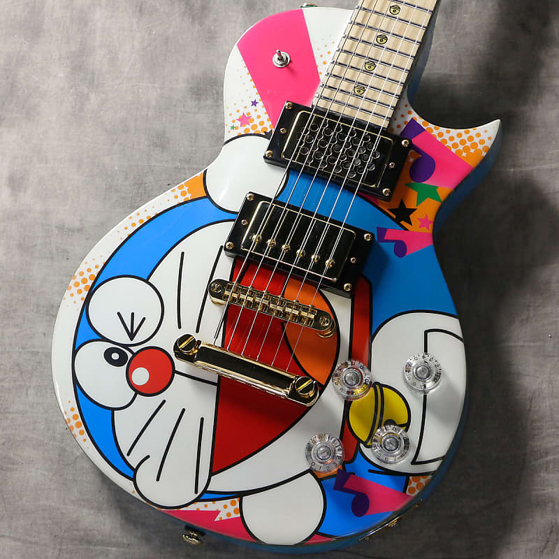 【極美品】ESP DORAEMON レスポール エレキギター Doraemon by ESP Japan 80th Anniversary Solid Body Blue | eBay