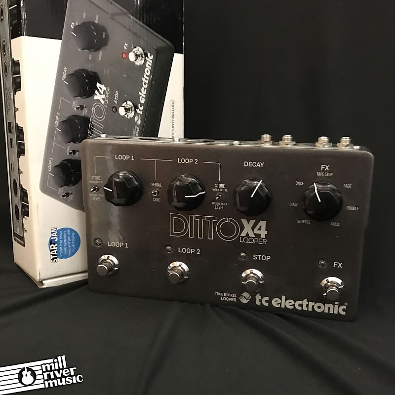 TC Electronic Ditto x4 Looper Pedal w/ Box Used | Reverb