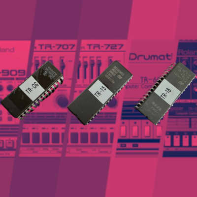 Alesis Custom HR-16 Roland TR Series EPROM TR-909, TR-808, TR-707, TR-727, TR-626, TR-606, TR-505